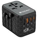 Verbatim UTA-05 65W Universal Reise Ladeadapter GaN III