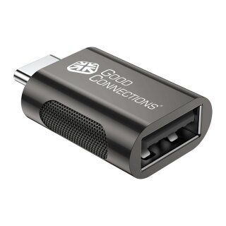 GoodConnections USB-C > USB-A 3.0 (ST-BU) Adapter Anthrazit