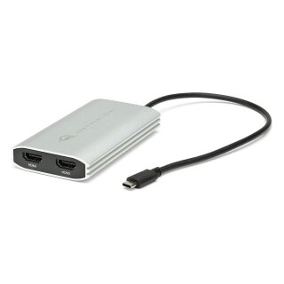 CADPDL2HDMI - 0,26 m - USB Typ-C - 2 x HDMI - Männlich - Weiblich - Gerade