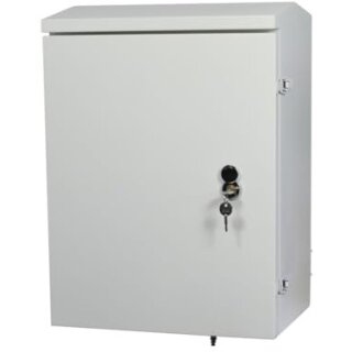 ALLNET DIN-RAIL Wandgehäuse/PoE Smart-Managed Switch T220mm Lichtgrau IP66 ÜS ALL-DIN-SGI8012PM