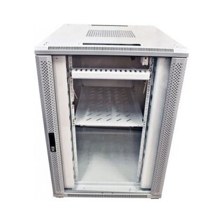ALLNET Netzwerkschrank 19" 42HE B800/T1000mm Glastür Lichtgrau SNB-Serie