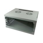 ALLNET Netzwerkschrank 19" 9HE 1-teilig T444/B541mm...
