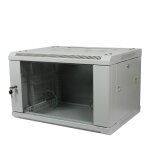 ALLNET Netzwerkschrank 19" 18HE 1-teilig T600mm...