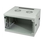 ALLNET Netzwerkschrank 19" 6HE 1-teilig T594/B541mm...