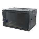 ALLNET Netzwerkschrank 19" 12HE 1-teilig T600mm...