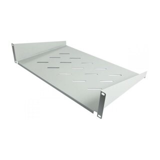 ALLNET Fachboden T400mm/1HE Lichtgrau Frontmontage