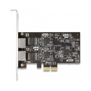 DeLock 2-Port RJ45 2,5 Gigabit LAN i225 2x PCI Express-Karte
