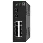Switch 10x GE IGS-2110 2xSFP. 8xRJ45 Ports sw