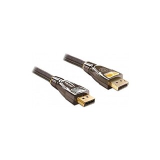 DELOCK Kabel DP St-St ger/ger. Premium 3m