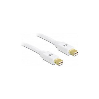 DELOCK Kabel DP mini St > DP mini St 1m weiss