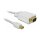 DELOCK Kabel DP mini St > VGA St 3m weiss