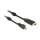 DELOCK Cable mini Displayport 1.2 male with screw > HDMI male 4K Active black 1 m