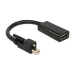 DELOCK Adapterkabel mini Displayport 1.2 Stecker mit...