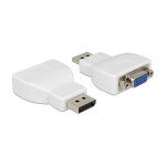 Adapter DisplayPort 1.2 Stecker > VGA Buchse weiß