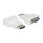 DELOCK Adapter DisplayPort 1.1 Stecker > VGA Buchse weis