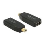 DELOCK Adapter mini DisplayPort 1.2 Stecker > HDMI...