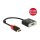 DELOCK Adapter Displayport 1.2 Stecker > HDMI Buchse 4K 60 Hz Passiv schwarz