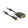 DELOCK Kabel mini Displayport 1.2 Stecker mit Schraube > DVI Stecker 4K Aktiv schwarz 3 m