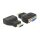 DELOCK Adapter Displayport 1.1 Stecker > VGA Buchse schwarz