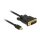 DELOCK Kabel mini Displayport 1.1 Stecker > DVI 24+1 Stecker 0.5 m