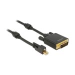 DELOCK Kabel mini Displayport 1.2 Stecker mit Schraube...