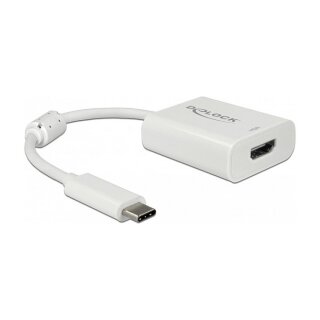 DELOCK USB Type-C Adapter zu HDMI DP Alt Mode 4K 60Hz mit HDR Funktion