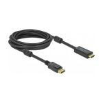 DELOCK Aktives DisplayPort 1.2 zu HDMI Kabel 4K 60Hz 5m