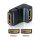 DELOCK Adapter HDMI Buchse > HDMI Buchse 90 Grad unten