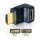 DELOCK Adapter HDMI Stecker > HDMI Buchse 90 Grad oben