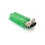 DELOCK Adapter Terminalblock > HDMI-Bu
