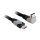 DELOCK Kabel HDMI A-A St/St gewinkelt oben grau 3m