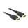 DELOCK Kabel HDMI A Stecker > A Stecker High Speed with Ethernet 1 m