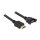 DELOCK Kabel HDMI A Stecker > HDMI A Buchse zum Einbau 1 m