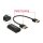 Adapter HDMI-A Stecker > VGA Buchse Metallgehäuse mit 15 cm Kabel