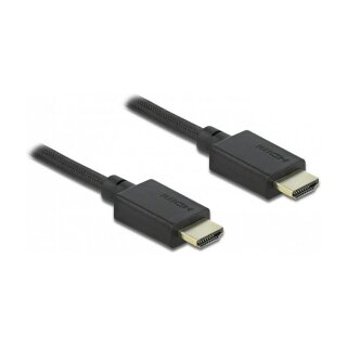 DELOCK High Speed HDMI Kabel 48 Gbps 8K 60 Hz 0.5m