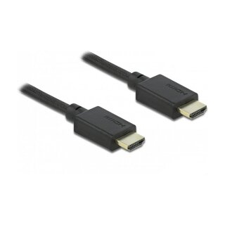 DELOCK High Speed HDMI Kabel 48 Gbps 8K 60 Hz 2.5m