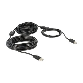 Kabel USB 2.0 Typ-A Stecker > USB 2.0 Typ-B Stecker 20 m