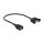 DELOCK Kabel USB 2.0 A Buchse > USB 2.0 A Buchse zum Einbau 0.25 m