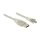 Kabel USB 2.0 Typ-A Stecker > USB 2.0 Micro-B Stecker 1,5 m transparent
