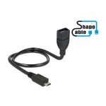 Kabel USB 2.0 Micro-B Stecker > USB 2.0 Typ-A Buchse...