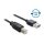 DELOCK Kabel EASY-USB 2.0 Typ-A Stecker > USB 2.0 Typ-B Stecker 0.5 m schwarz