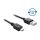 DELOCK Kabel EASY-USB 2.0 Typ-A Stecker > USB 2.0 Typ Mini-B Stecker 0.5 m schwarz