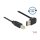 Kabel EASY-USB 2.0 Typ-A Stecker gewinkelt oben / unten > USB 2.0 Typ-B Stecker 1 m