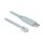 Adapter USB 2.0 Typ-A Stecker > 1 x Seriell RS-232 RJ45 Stecker 0,5 m grau
