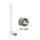 DELOCK Antenne WLAN RP-SMA 802.11 a/b/g/n 2-4 dBi omni Gelenk weiss