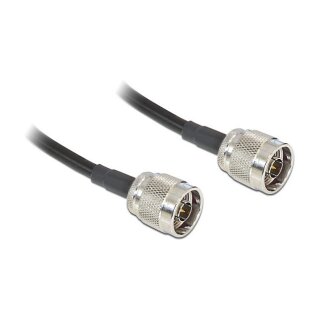 DELOCK HF N Stecker > N Stecker LMR195 low loss 1m