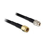 DELOCK HF RP-SMA Stecker > N Buchse 3m LMR195 low loss