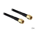 DELOCK HF RP-SMA Stecker > RP-SMA Stecker 2m LMR195...