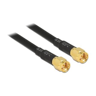 DELOCK HF SMA Stecker > SMA Stecker 2m LMR195 low loss