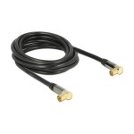 DELOCK Kabel IEC Stecker 90G > IEC Buchse 90G RG-6/U 3m